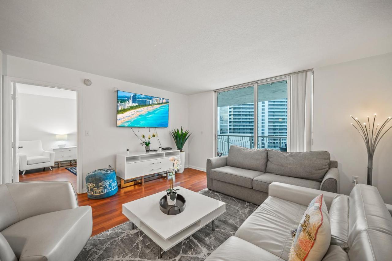 Luxurious 1Br High Rise Condo Brickell-Free Parking Miami Exterior foto
