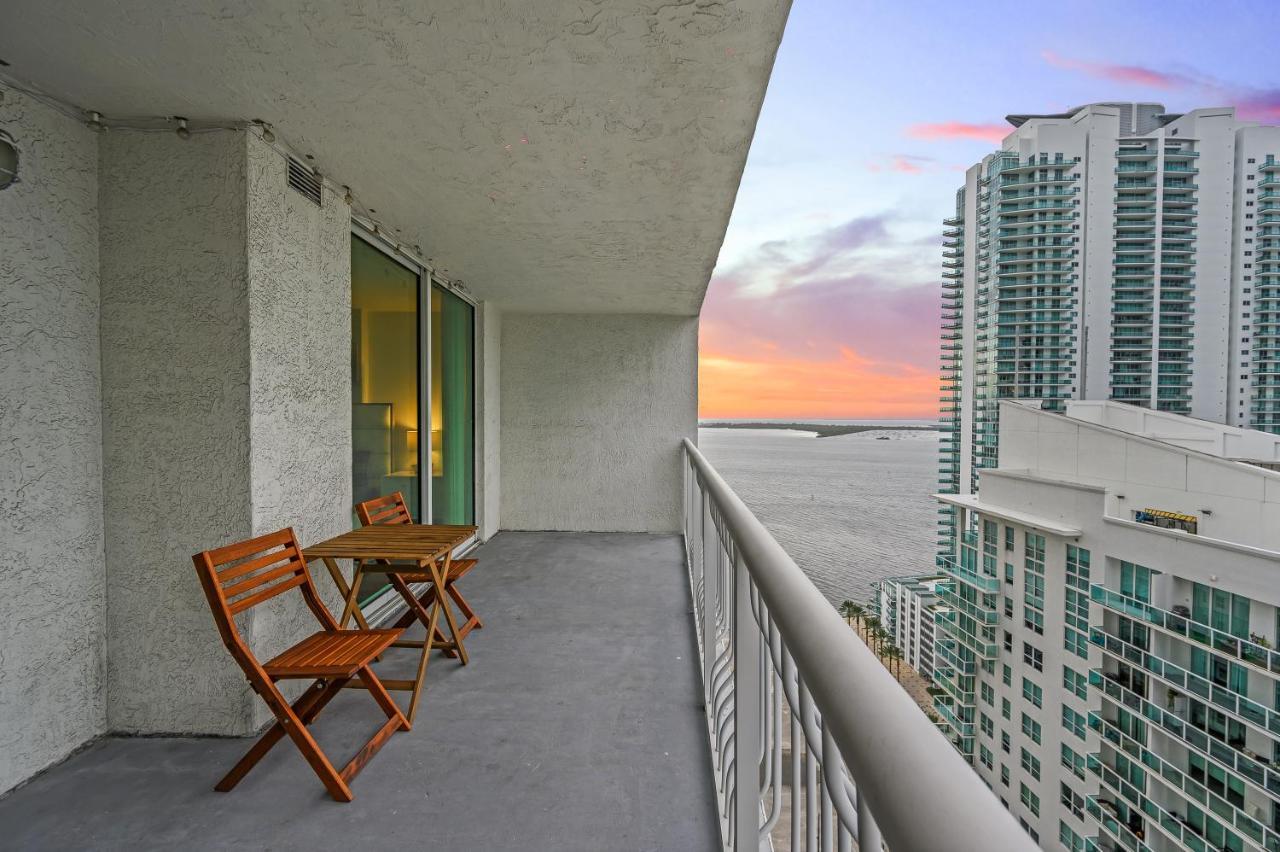 Luxurious 1Br High Rise Condo Brickell-Free Parking Miami Exterior foto