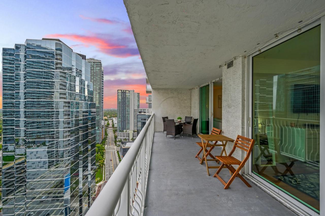 Luxurious 1Br High Rise Condo Brickell-Free Parking Miami Exterior foto
